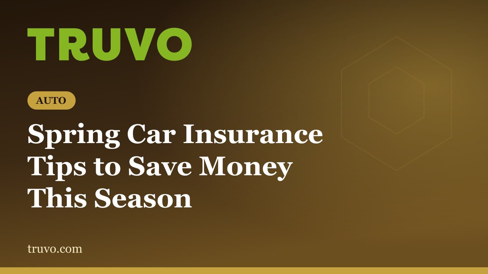 Spring Car Insurance Tips to Save Money This Season